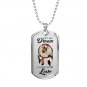 Let My Dream Catch Your Love Cool Dog Tag - Perfect Gift for Wife Husband Lovers