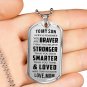 Mom Loves You - Nice Dog Tag Gift From Mother Mommy Mama in Birthday Anniversary