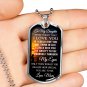 Love Mom To Daughter Perfect Gift Dog Tag From Mother Mommy, Birthday Presents