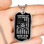 Gift For Bikers Luxury Dog Tag - Birthday Gift For Dad Father Grandpa Uncle Mom