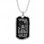 Gift For Bikers Luxury Dog Tag - Birthday Gift For Dad Father Grandpa Uncle Mom