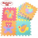 Meitoku EVA foam baby play Puzzle floor mat Animal Interlocking tiles pad
