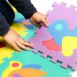 Meitoku EVA foam baby play Puzzle floor mat Animal Interlocking tiles pad