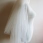 #5892 Ivory Bridal wedding veil 2-layers with comb