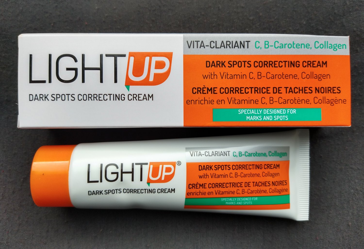 LIGHT UP DARK SPOTS CORRECTOR CREAM With VITAMIN C & COLLAGEN