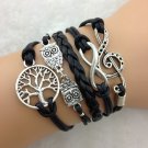 infinity bracelet handmade jewerlly bracelet metal charm pendant bracelet