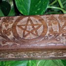 Wood Pentagram " Recharge Box" Recharge your Jewelry and Crystal Items !