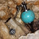 Turquoise Pendulum Communicate with the other side (no doll) c-31