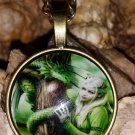 Ancient  Female Dragon Tamer and Summon Powerful Necklace/pendant  C-105