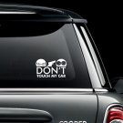Don't Touch My Car Bumper Decal Art Sticker Picture Funny Humour Gun Kill