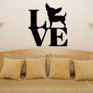 Chihuahua Love Animal Living Room Dining Bedroom Decal Wall Art Sticker Picture