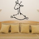 Cartoon Giraffe Nursery / Children's Bedroom Room Decal Wall Art Sticker Picture