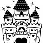 Princess Castle Nursery / Children's Bedroom Room Decal Wall Art Sticker Picture