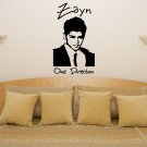 Zayn Malik One Direction 1D Children's Bedroom Decal Wall Art Sticker Picture