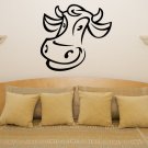 Cartoon Cow Nursery / Children's Kitchen Room Decal Wall Art Sticker Picture