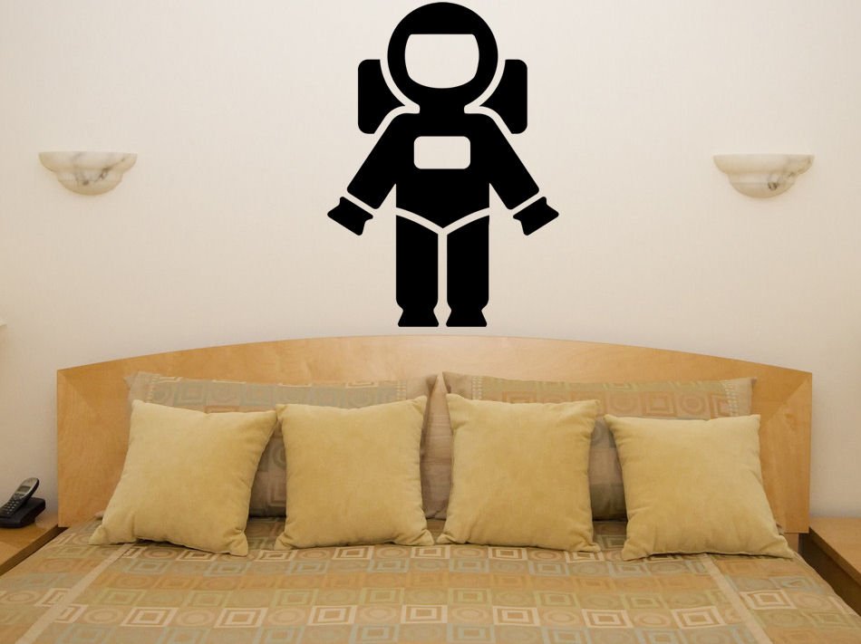 Astronaut Space Man Children's Bedroom Room Decal Wall Art Sticker Picture