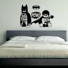 Lego Batman and Robin Logo Children's Bedroom Decal Wall Art Sticker Picture