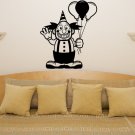 Balloons Clown Nursery / Children's Bedroom Room Decal Wall Art Sticker Picture