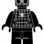 Lego Spiderman Man Nursery Children's Bedroom Decal Wall Art Sticker Picture