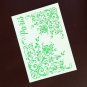 DIY Painting Vintage Flower Frame Design Reusable Art Stencils For Wall Painting Decor