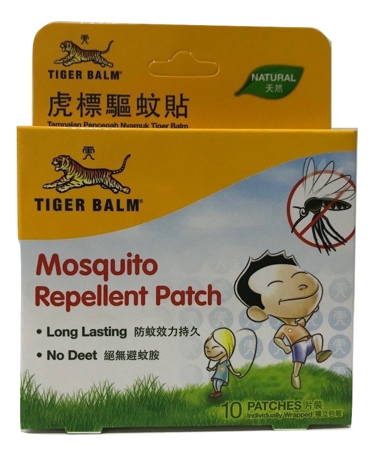 Tiger Balm Mosquito Insect Repellent Patch