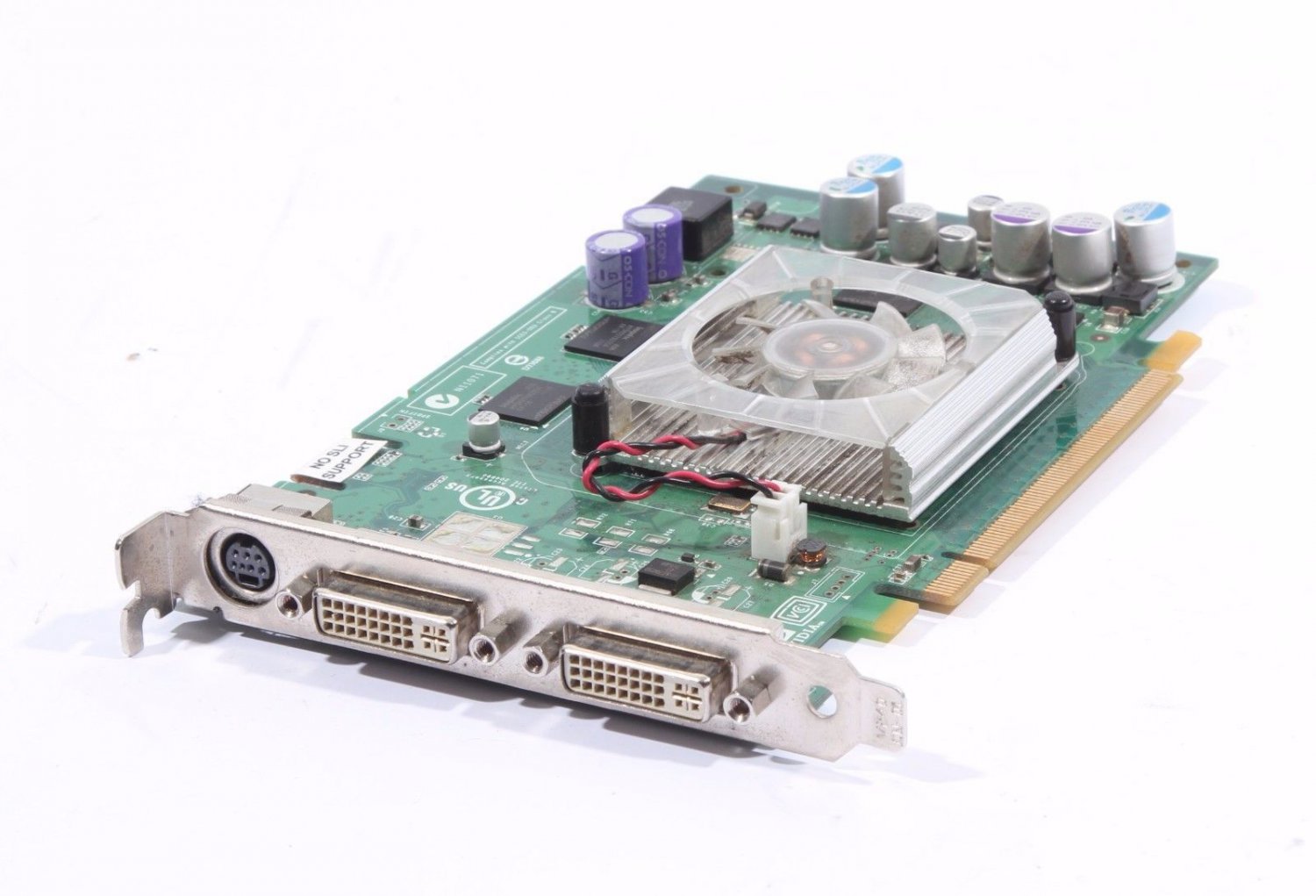 HP/Compaq 412833-001 NVIDIA Quadro 128MB PCI-Express Dual DVI Graphics Card
