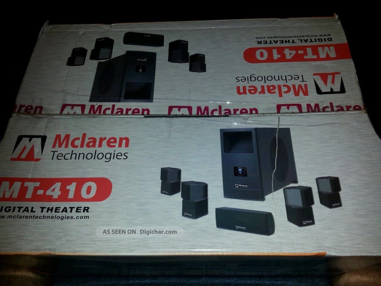 McLaren Technologies MT-410 Digital Theater Home Theater Media System
