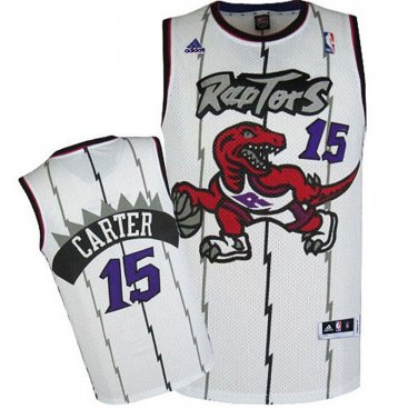 vince carter raptors jersey white