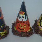 Vintage Halloween Paper Party Hats 3