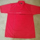 S.F. Deer Men's Red Short Sleeve Polo Shirt Size XL Cotton Blend