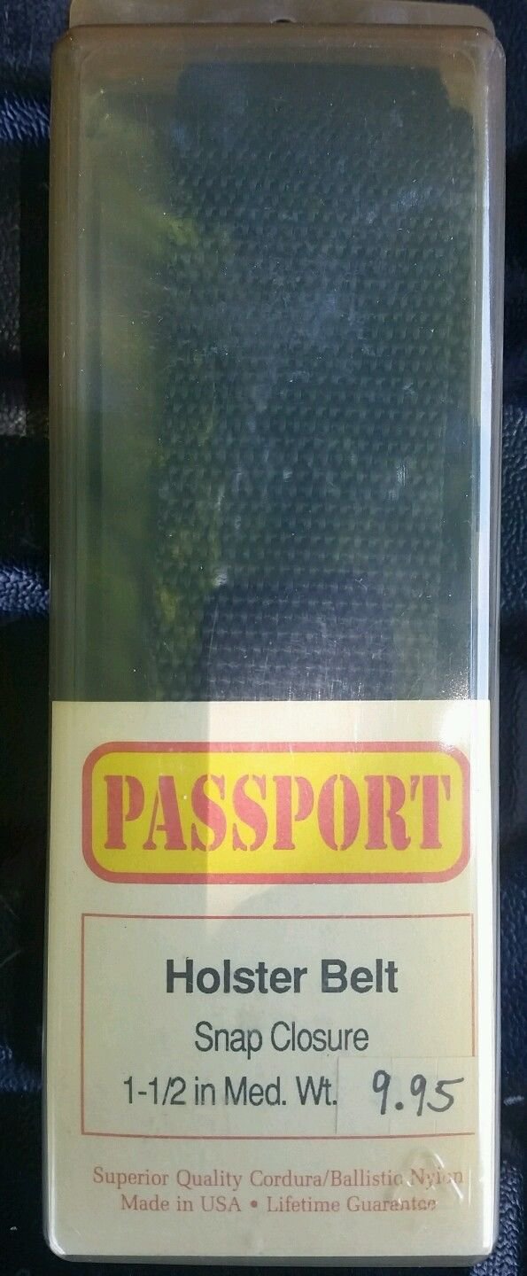 Holster Belt Passport X441 Holster Snap 1.5" Belt