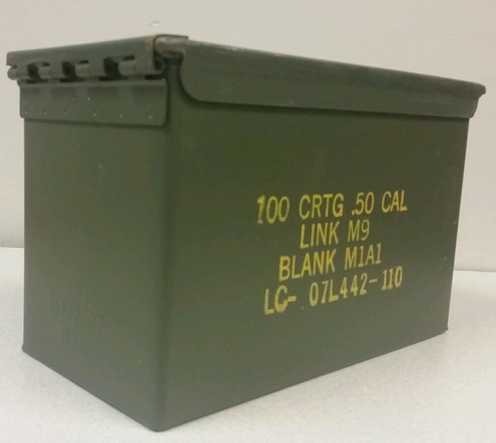 Ammo Can 50 Cal M2A1 Good Condition ammo-can-50-cal-m2a1-good-condition