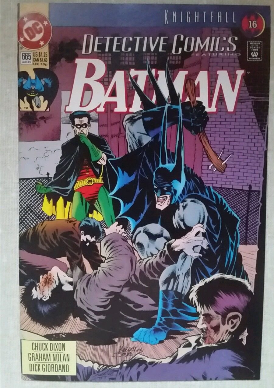 DC Comics Batman in Detective Comics #665 "Lightning Changes  KnightFall Pt 16