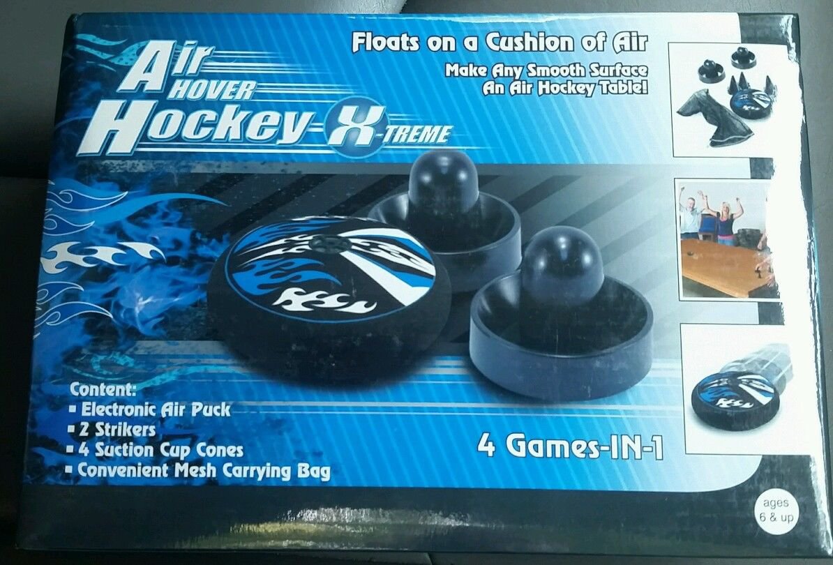 Air Hockey Hover X-treme - 4 games-in-1 New in Box