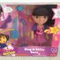 DORA THE EXPLORER Sing & Shine Light-up Music Doll Fisher-Price NEW!