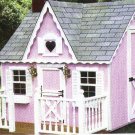 CHILDS VICTORIAN PLAY HOUSE -6FT X8FT-PORCH 3FT X8FT