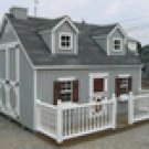 CHILDS CAPE COD PLAY HOUSE WITH PORCH