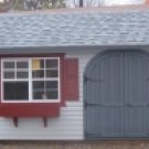 10FT X 12FT VINLY  GARDEN SHED