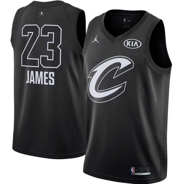 2018 all star Cavaliers #23 Lebron James jersey black