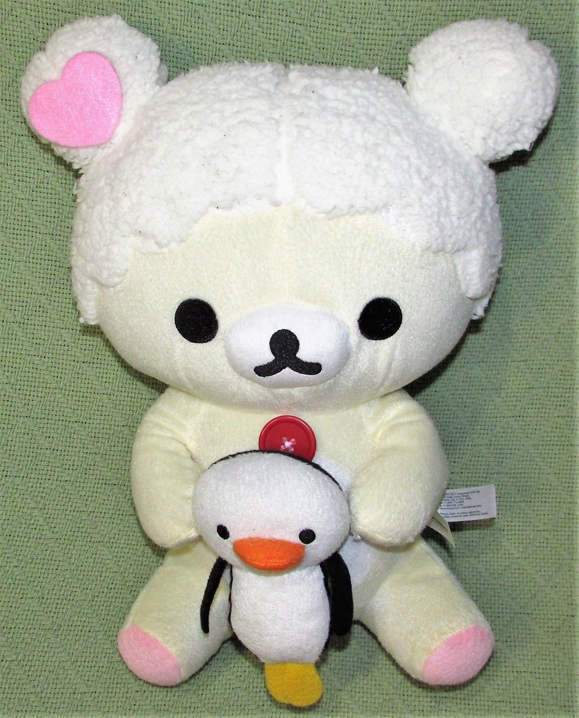 rilakkuma penguin plush