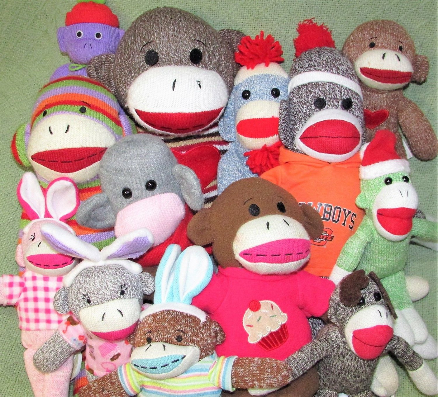 sock monkey plush