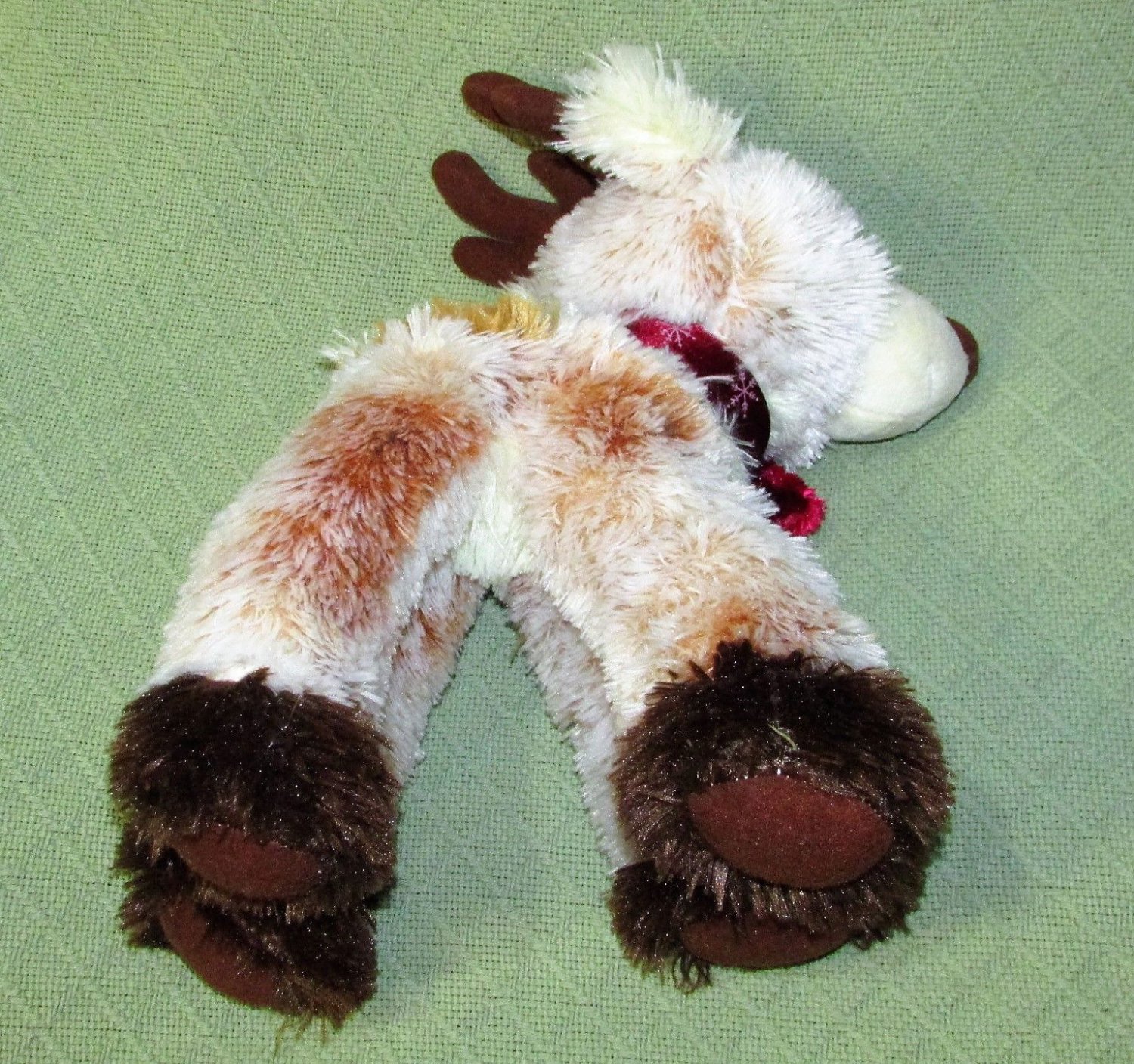 standing plush moose