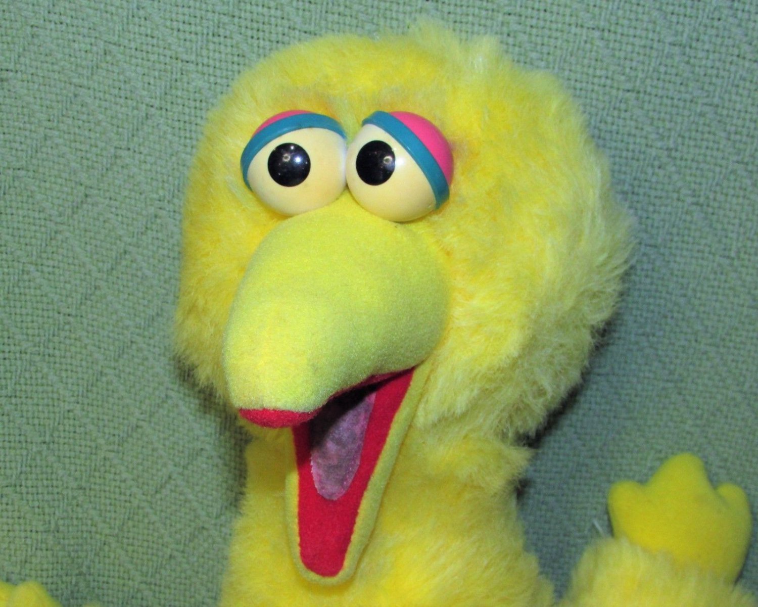 talking big bird stuffed animal