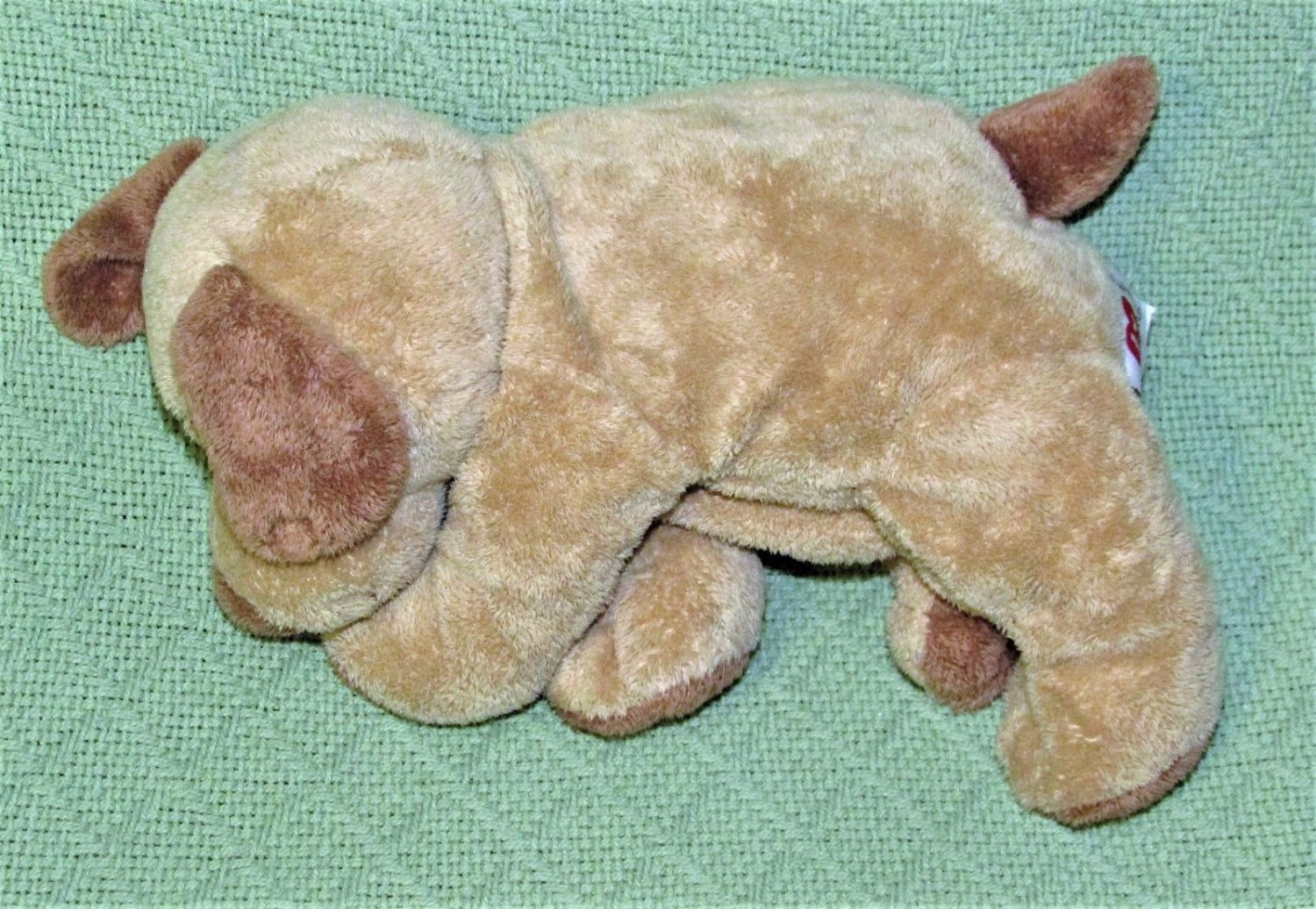 Ty Pluffies PUPPERS Puppy Dog Tan Brown Plush Stuffed Animal 2003 9