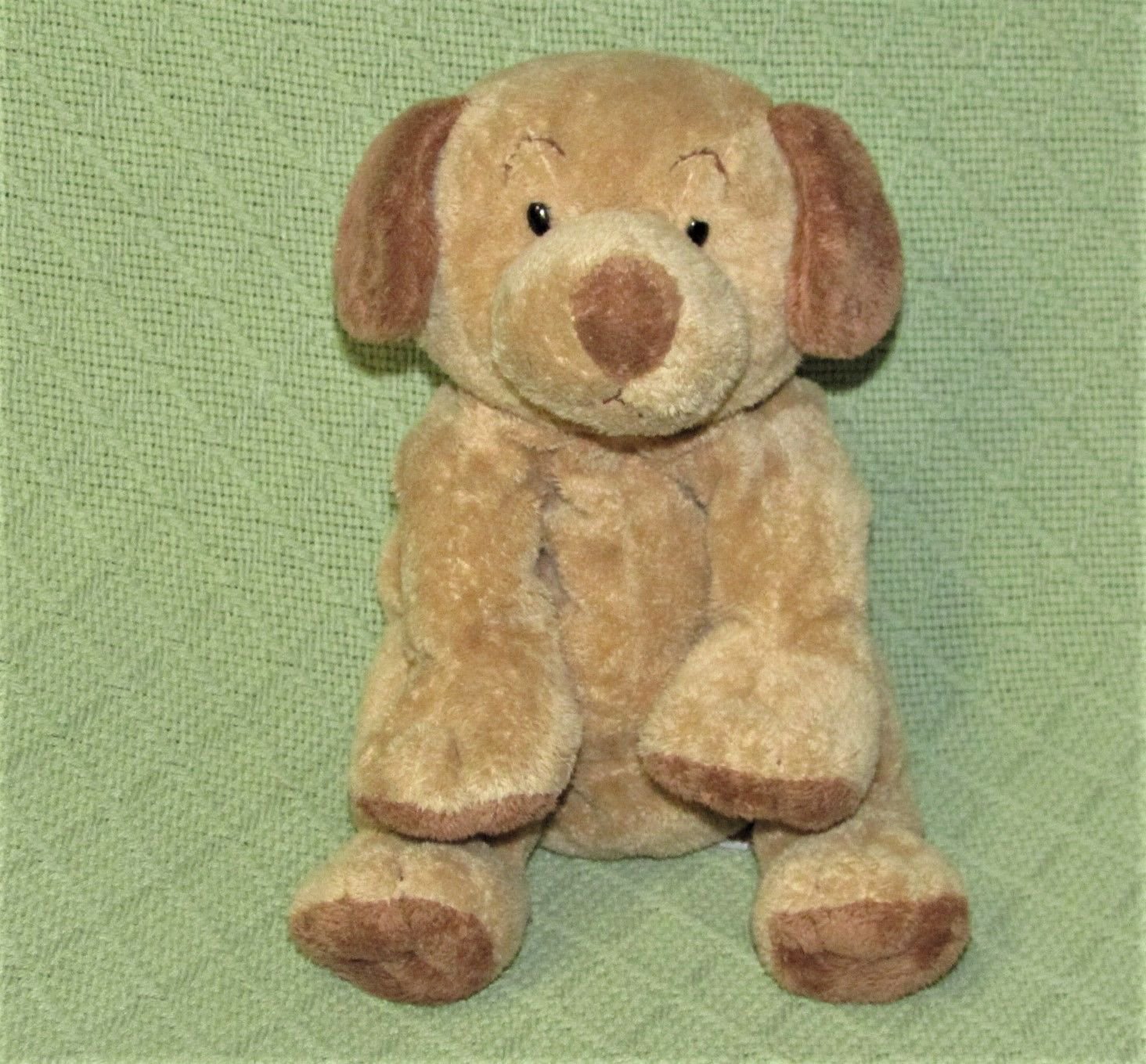 Ty Pluffies PUPPERS Puppy Dog Tan Brown Plush Stuffed Animal 2003 9