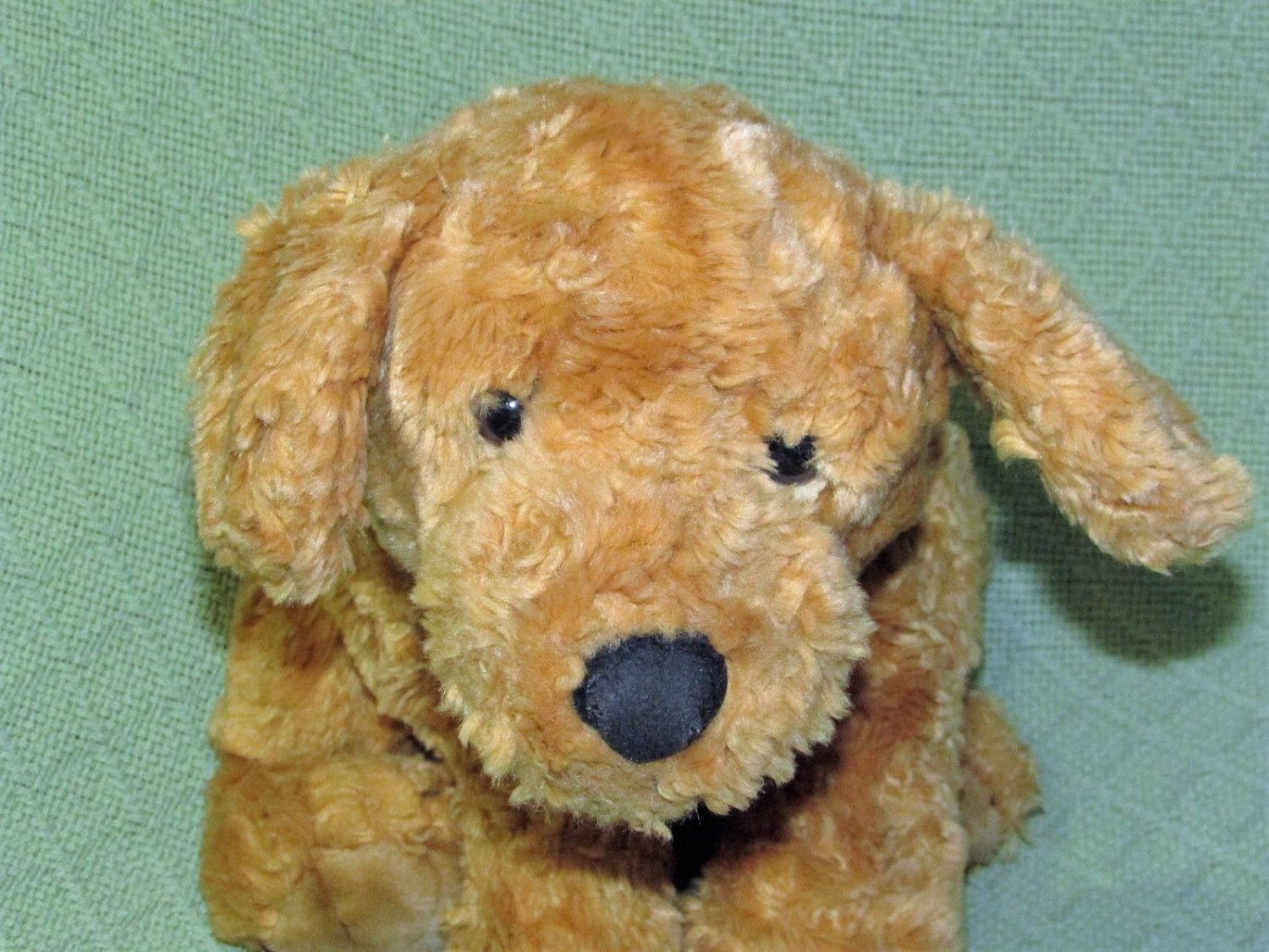 stuffed yellow labrador