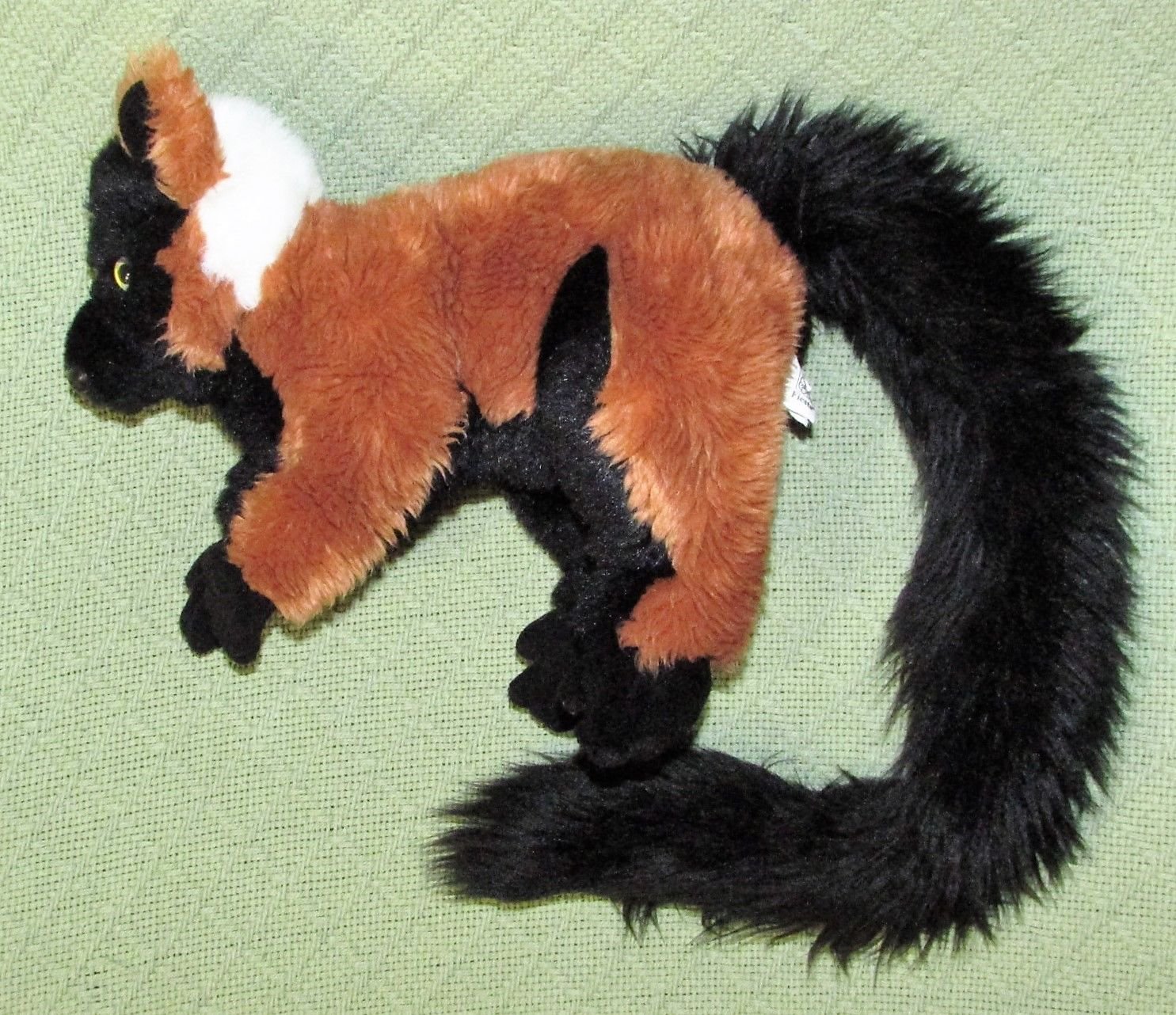 red ruffed lemur stuffed animal