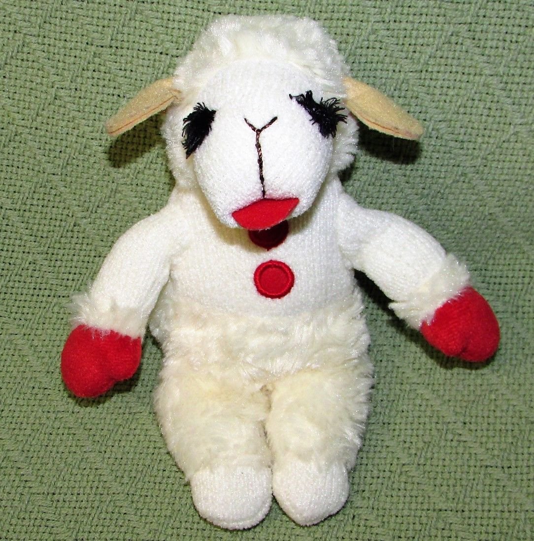 Lot of 3 LAMB CHOP Plush BABY TOY Musical Pull Hand Puppet & AURORA