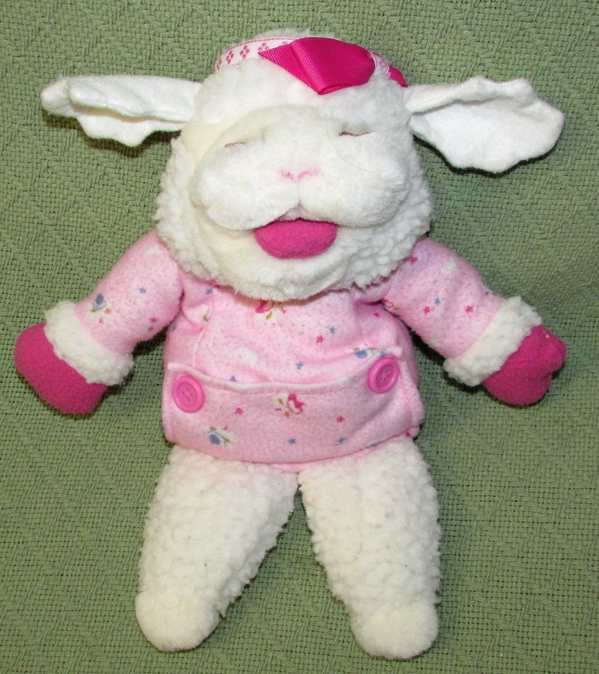 lamb chop plush toy