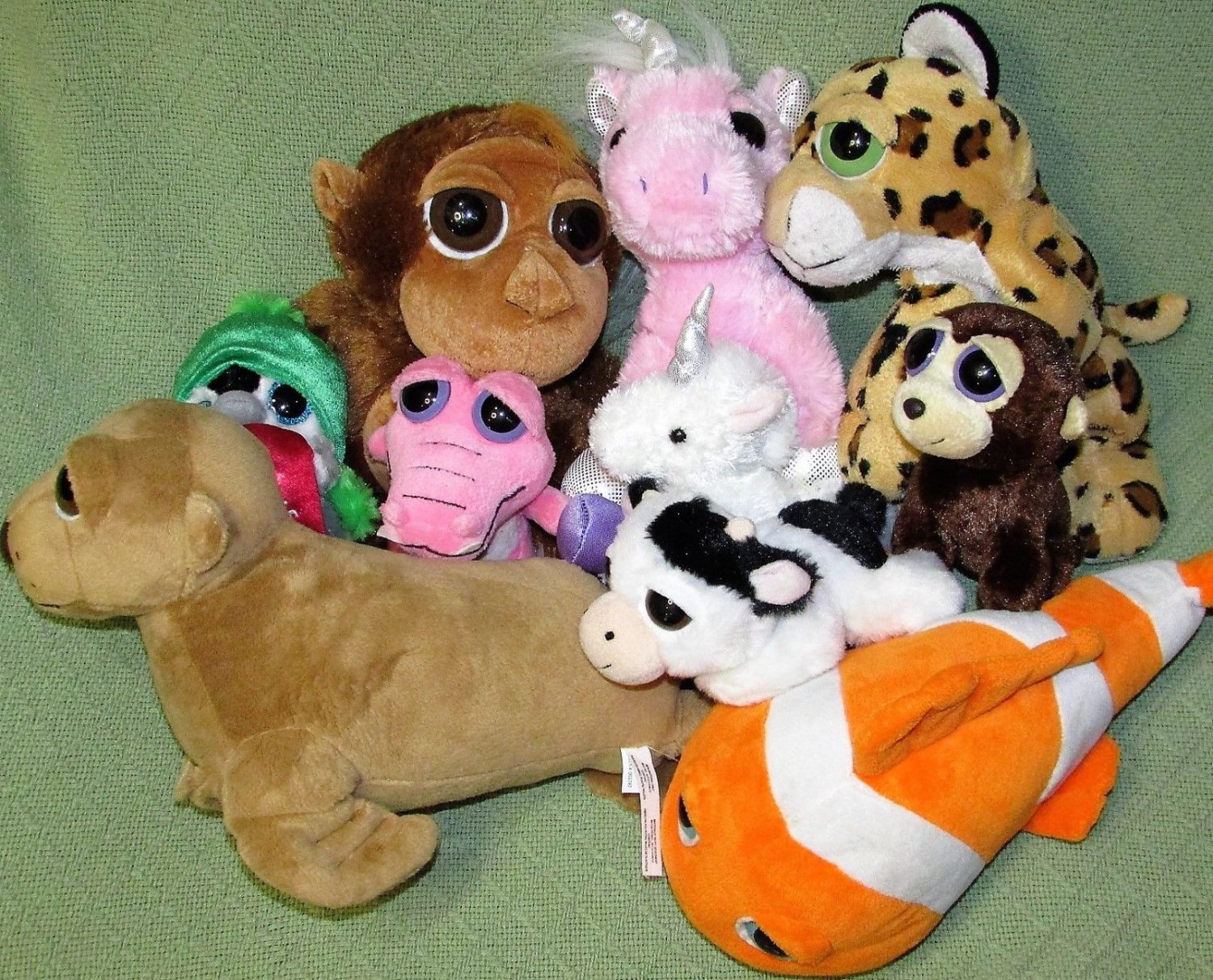 petting zoo plush animals